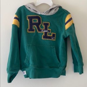 Green Polo hoodie